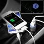 Chargeur smartphone allume-cigare double sortie USB